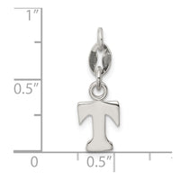 Sterling Silver Letter R Initial Charm