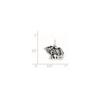 Sterling Silver Antiqued Camel Charm