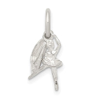 Sterling Silver Ballerina with Shoe Charm