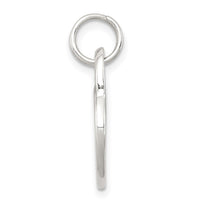 Sterling Silver Polished MOM Heart Charm
