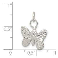 Sterling Silver Butterfly Charm