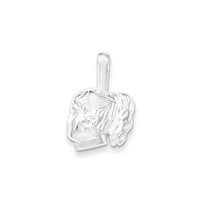 Sterling Silver Polished Girl Pendant