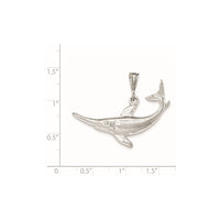 Sterling Silver Polished Fish Pendant
