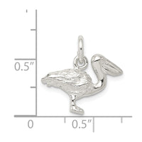 Sterling Silver Pelican Charm