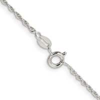 Sterling Silver 1.6mm Loose Rope Chain