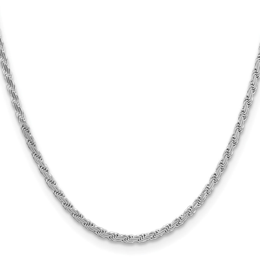 Sterling Silver 3.65mm Flat Rope Chain