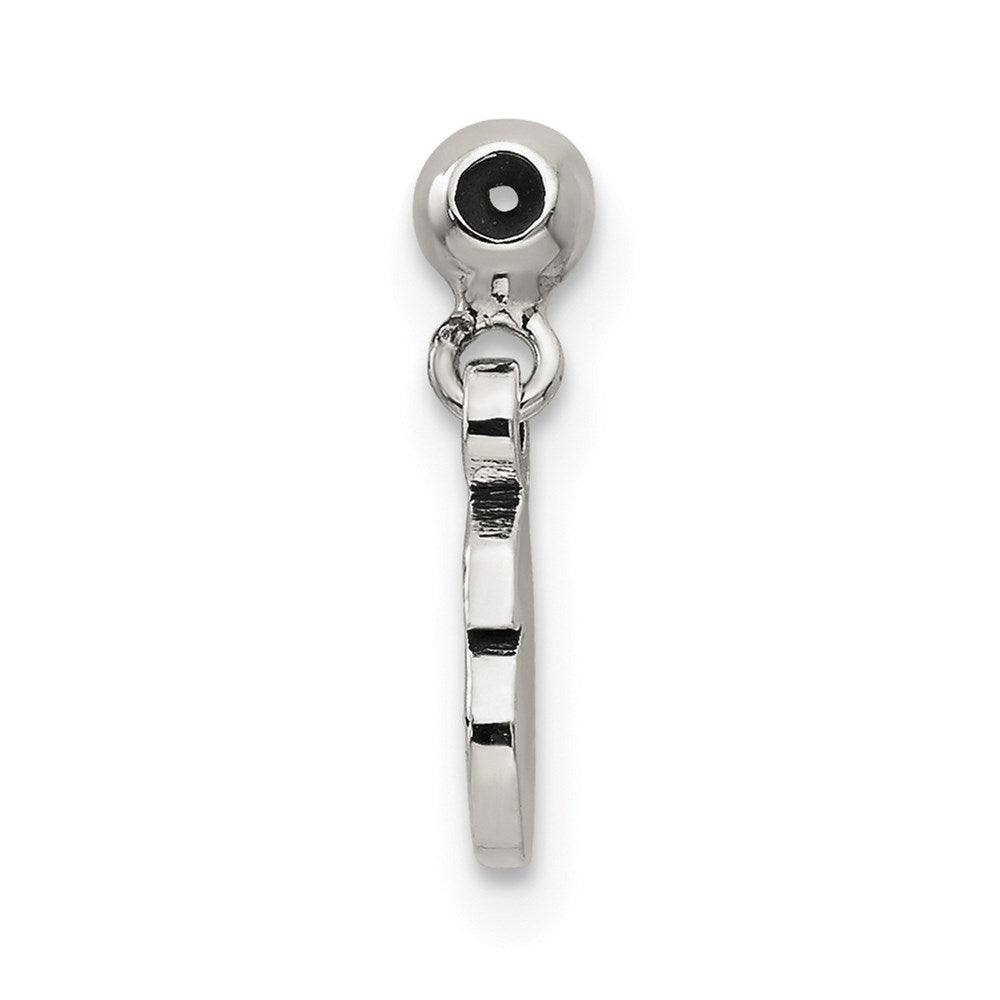 Sterling Silver Mio Memento Dangle Feather Charm