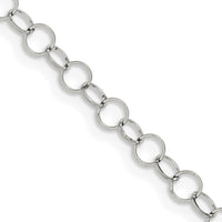 Chisel Stainless Steel Polished 22 inch Fancy Link Chain