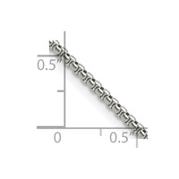 Stainless Steel Polished 2.5mm 20in Fancy Box Chain