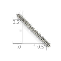 Stainless Steel Polished 2.5mm 20inFancy Link Chain