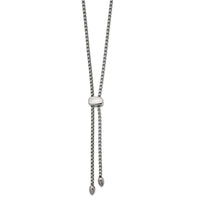 Stainless Steel Polished Fancy Adjustable up to 20.5in Necklace