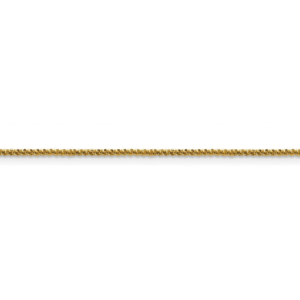 Stainless Steel Polished Yellow IP-plated 1.7mm Cyclone 20in Chain