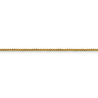 Stainless Steel Polished Yellow IP-plated 1.7mm Cyclone 20in Chain