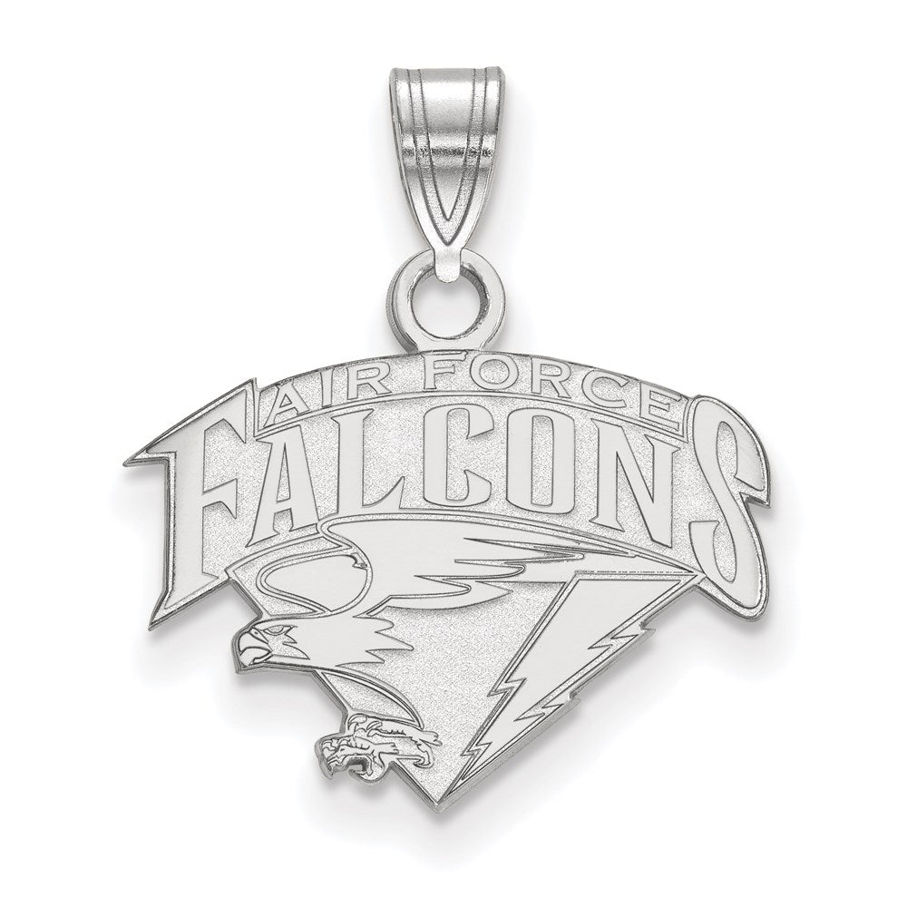 14k White Gold  U.S. Air Force Academy Small Pendant