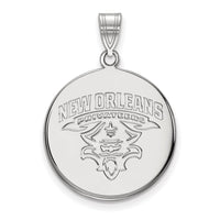 14kw  University of New Orleans Large Disc Pendant