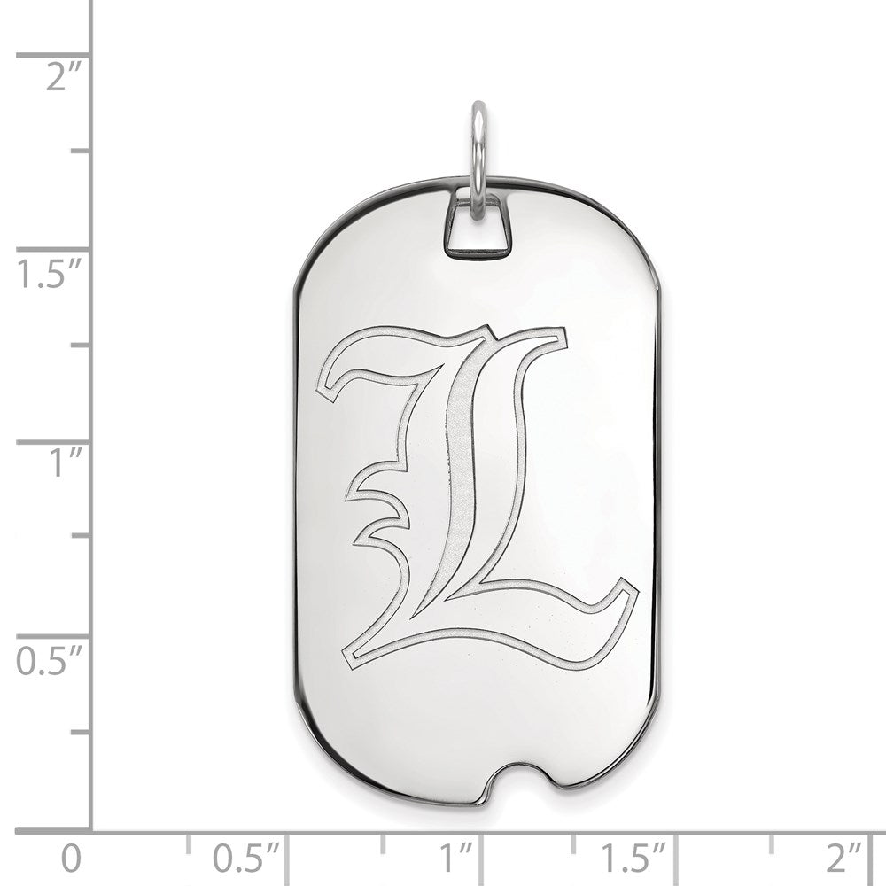 14kw  University of Louisville Large Dog Tag