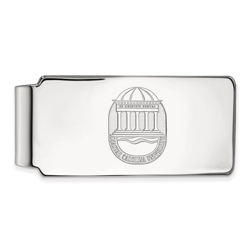 14kw  Coastal Carolina University Money Clip Crest