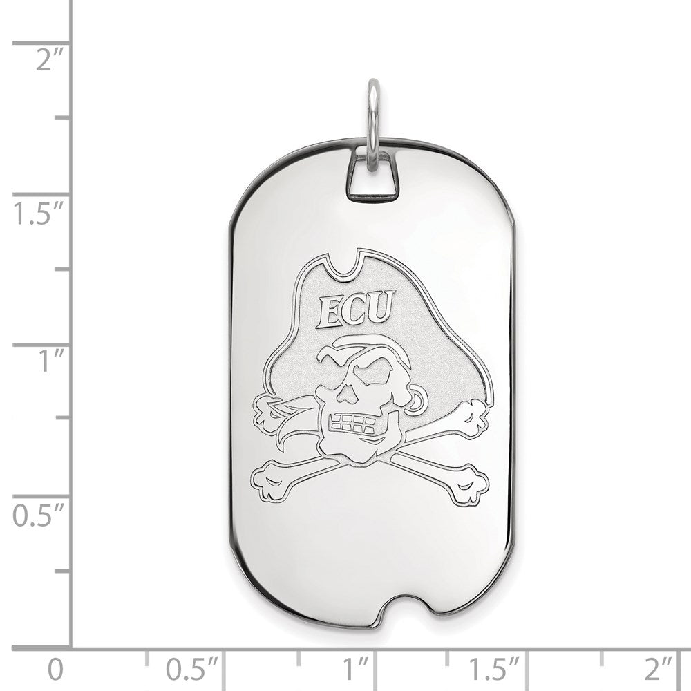 14kw  East Carolina University Large Dog Tag