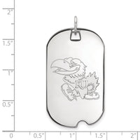 14kw  University of Kansas Large Dog Tag