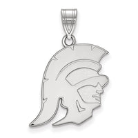 14k White Gold University of Southern California Large Pendant