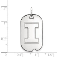 14kw  University of Illinois Small Dog Tag
