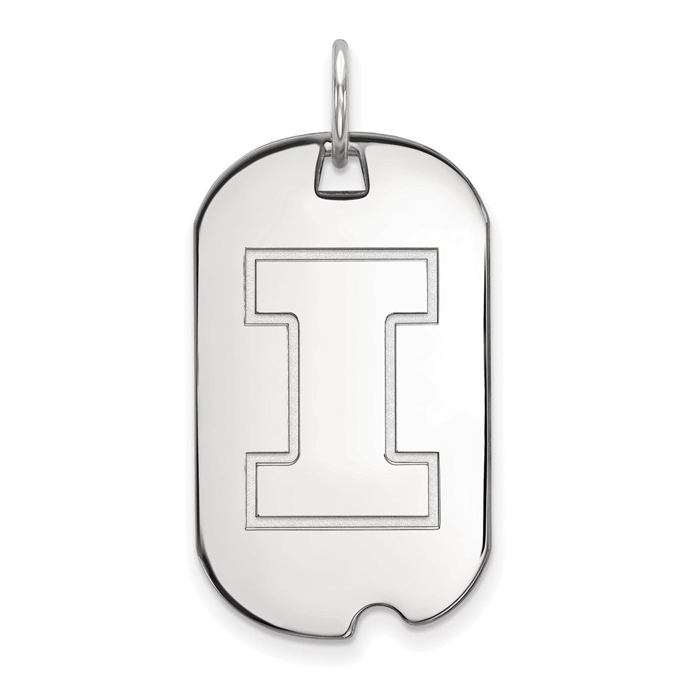 14kw  University of Illinois Small Dog Tag