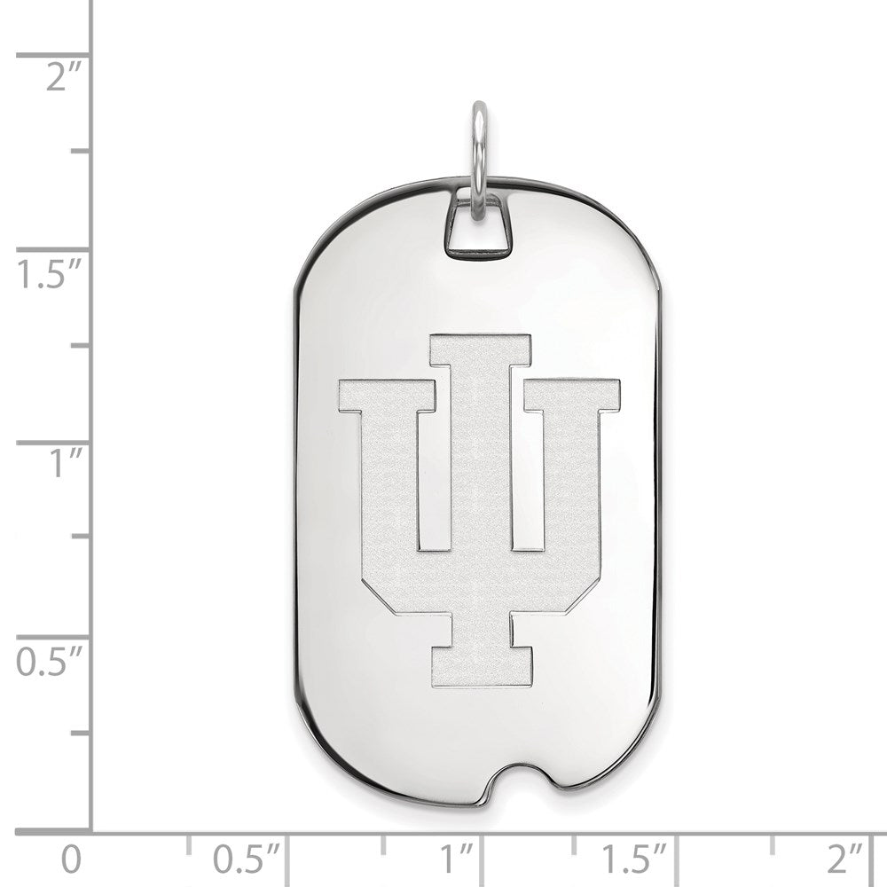 14kw  Indiana University Large Dog Tag