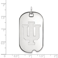 14kw  Indiana University Large Dog Tag