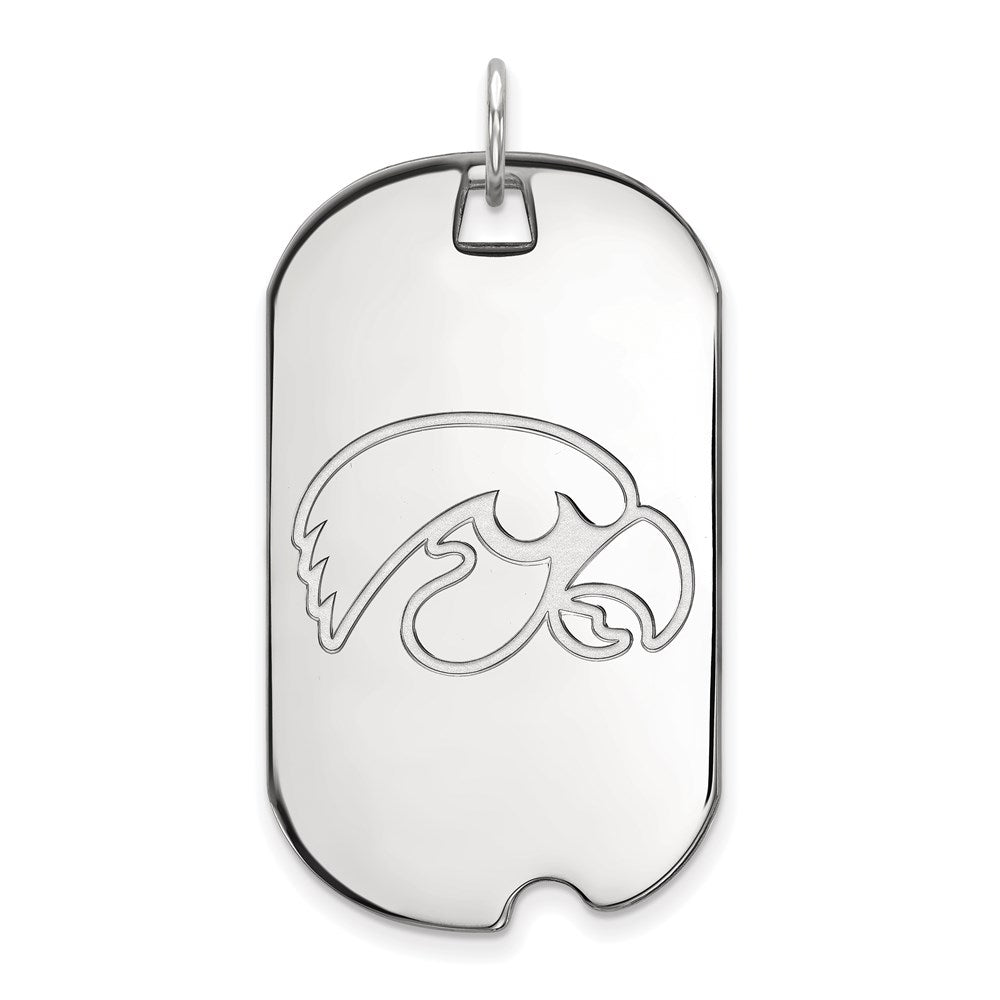 14kw  University of Iowa Large Dog Tag