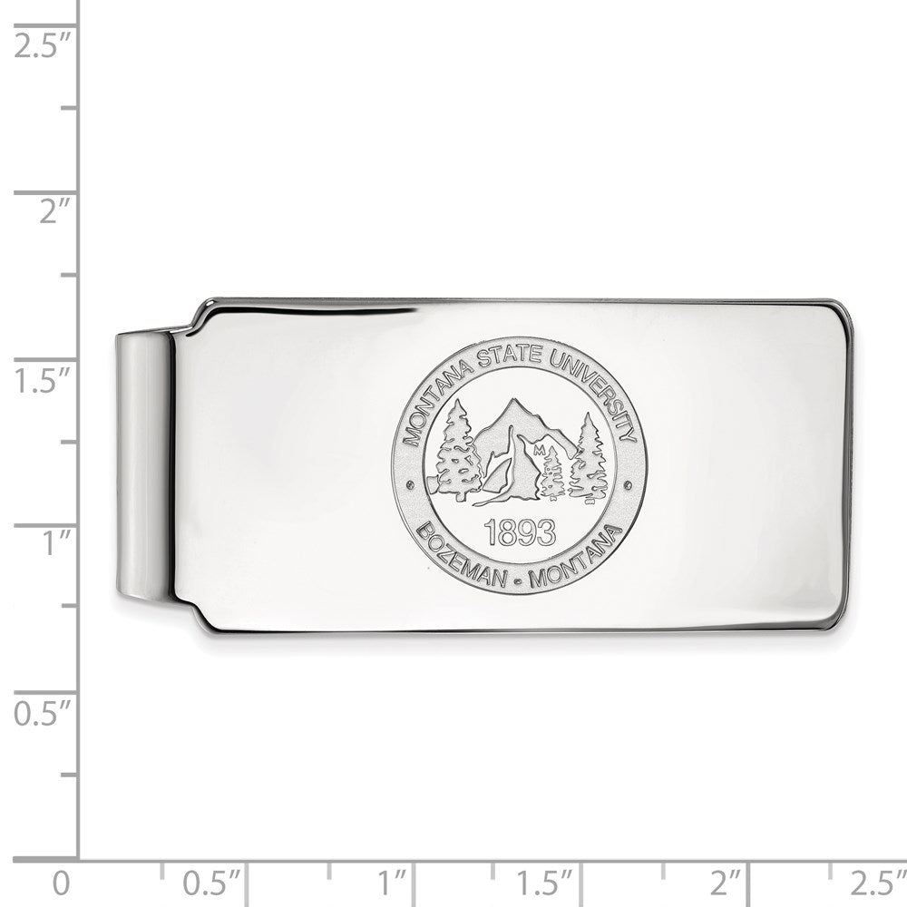 14kw  Montana State University Money Clip Crest