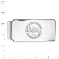 14kw  Montana State University Money Clip Crest