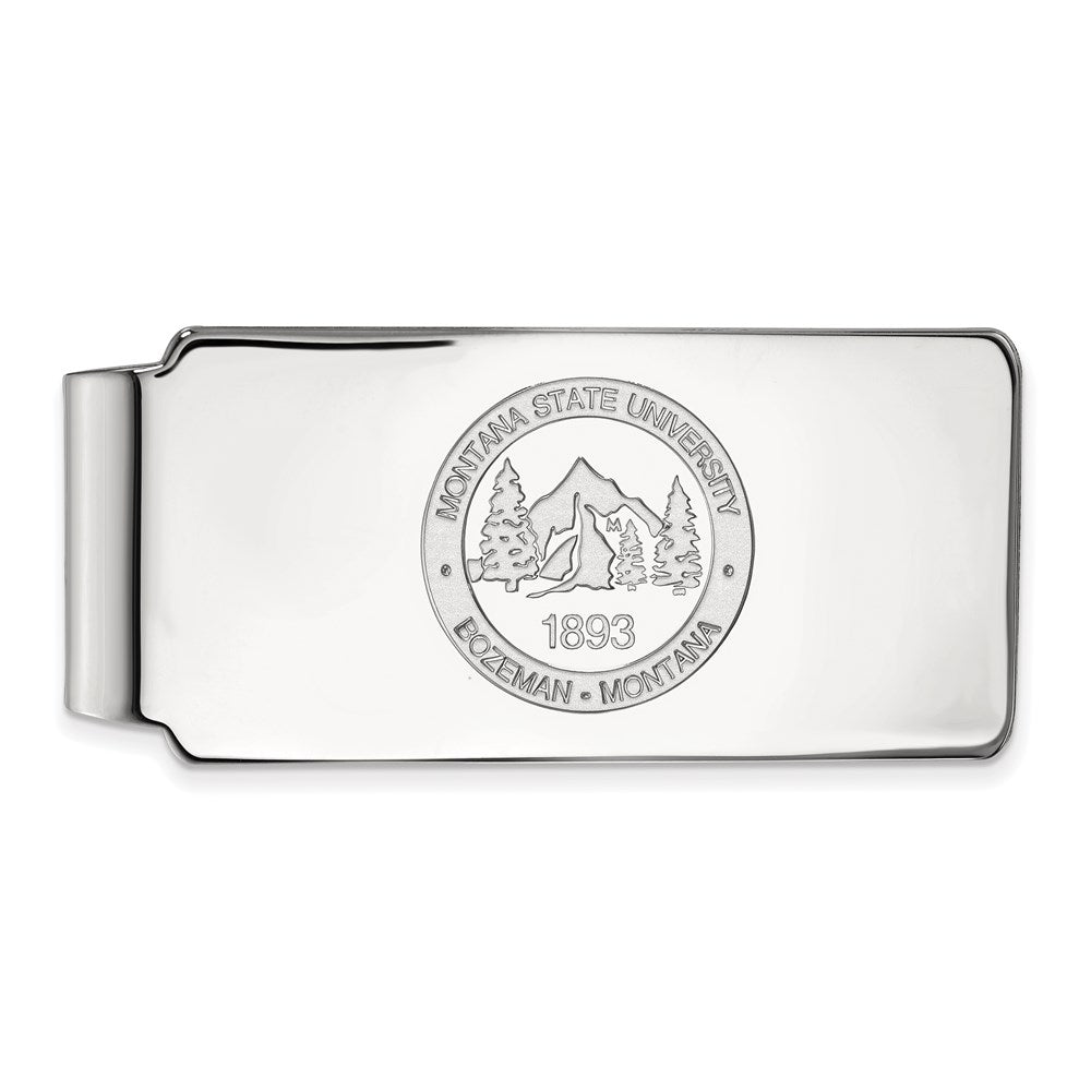 14kw  Montana State University Money Clip Crest