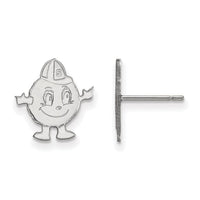 14kw  Syracuse University Small Post Earrings