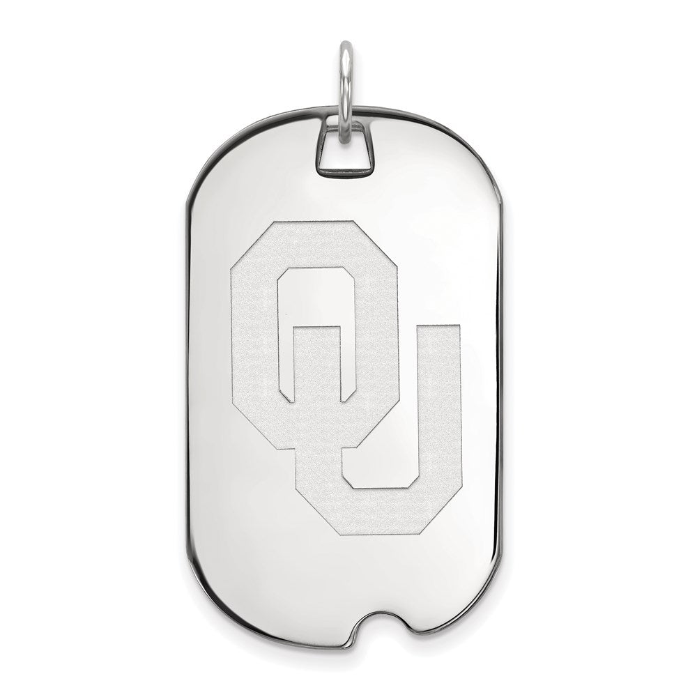 14kw  University of Oklahoma Large Dog Tag