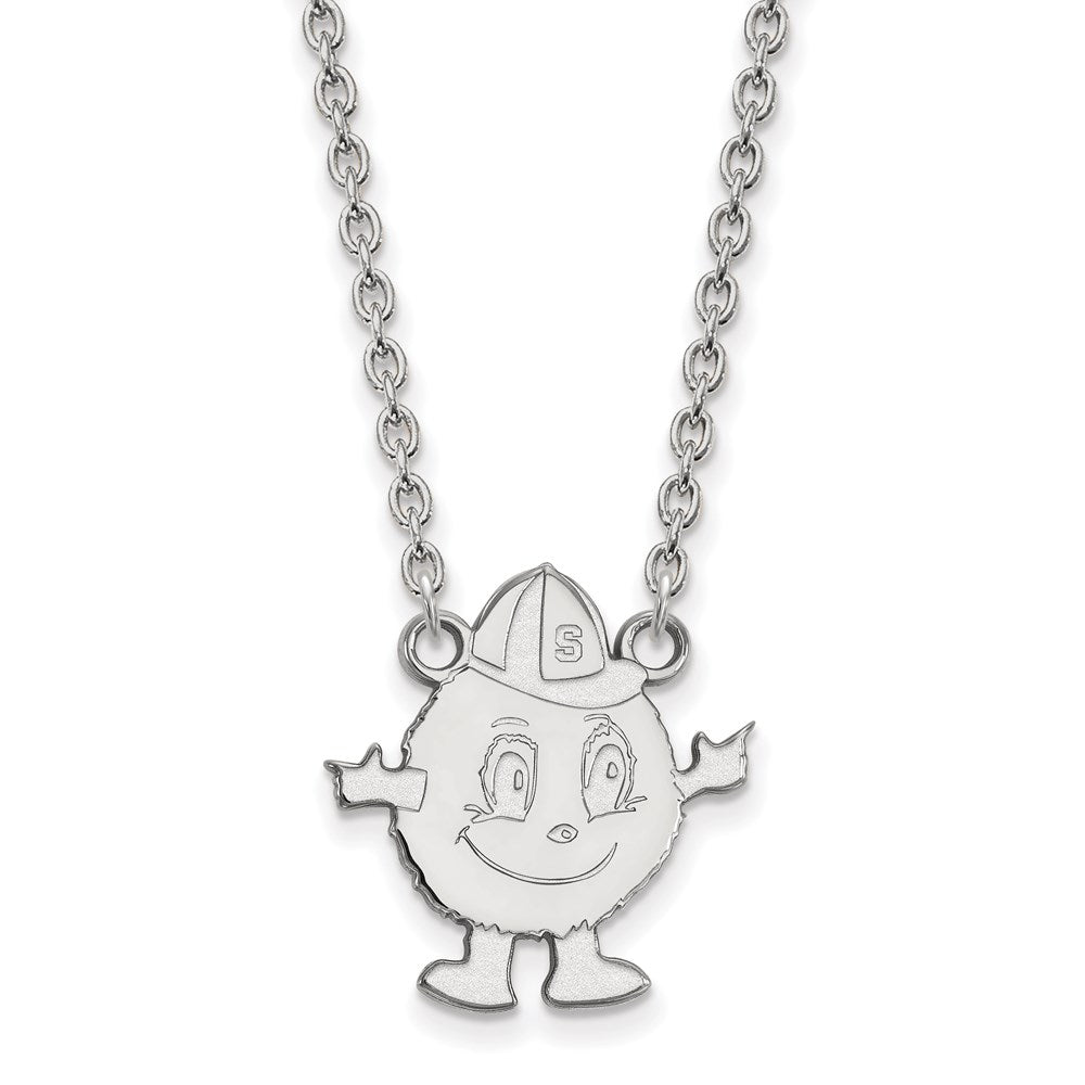 14kw  Syracuse University Large Pendant w/Necklace