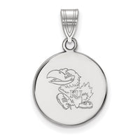 14kw  University of Kansas Medium Disc Pendant