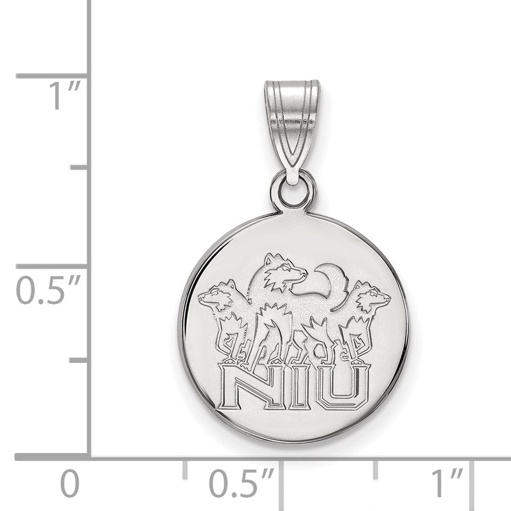 14kw  Northern Illinois University Medium Disc Pendant
