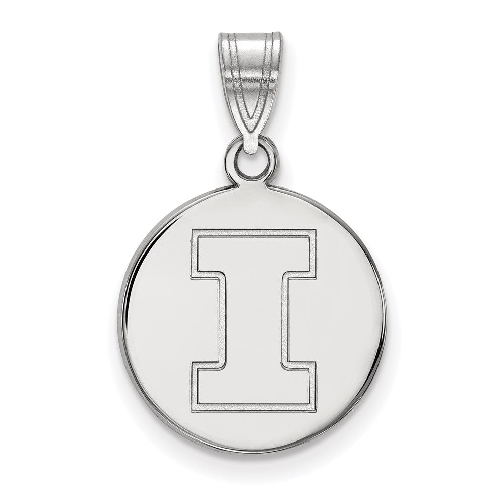 14kw  University of Illinois Medium Disc Pendant