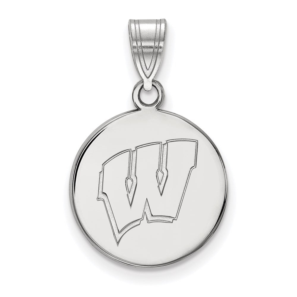 14kw  University of Wisconsin Medium Disc Pendant
