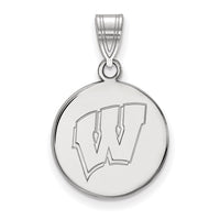 14kw  University of Wisconsin Medium Disc Pendant