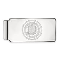 14k White Gold  University of California Berkeley Crest Money Clip