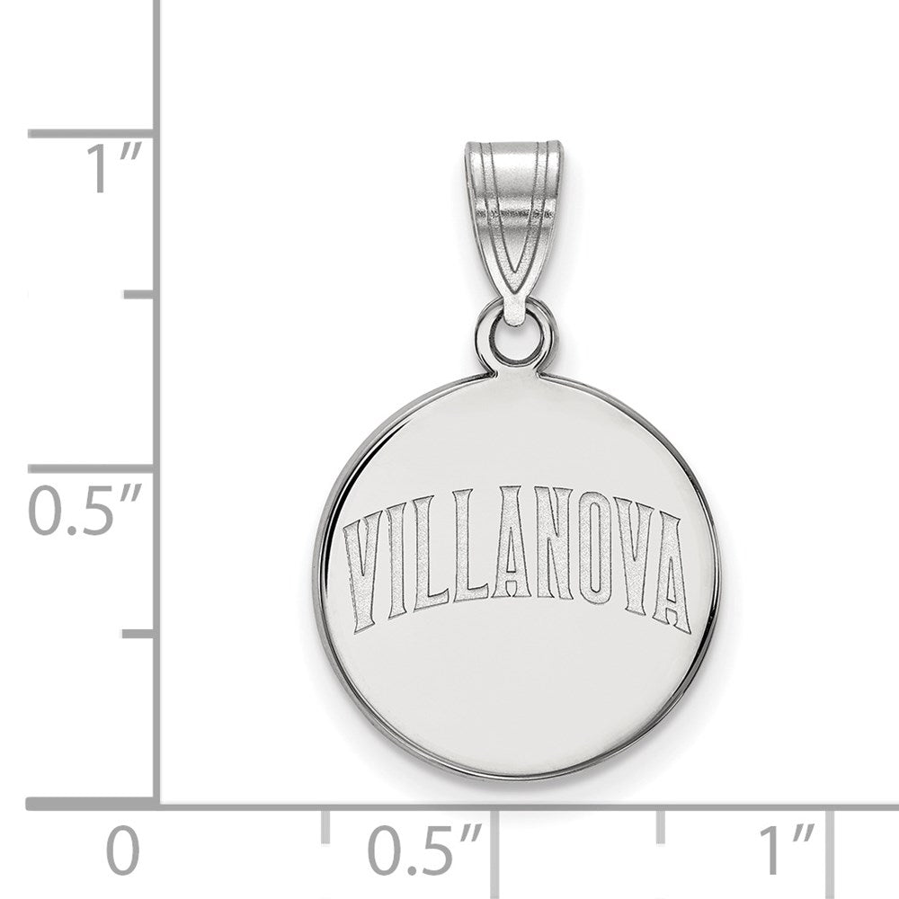 14kw  Villanova University Medium Disc Pendant