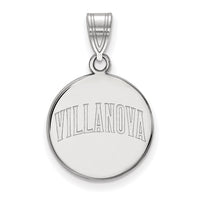 14kw  Villanova University Medium Disc Pendant