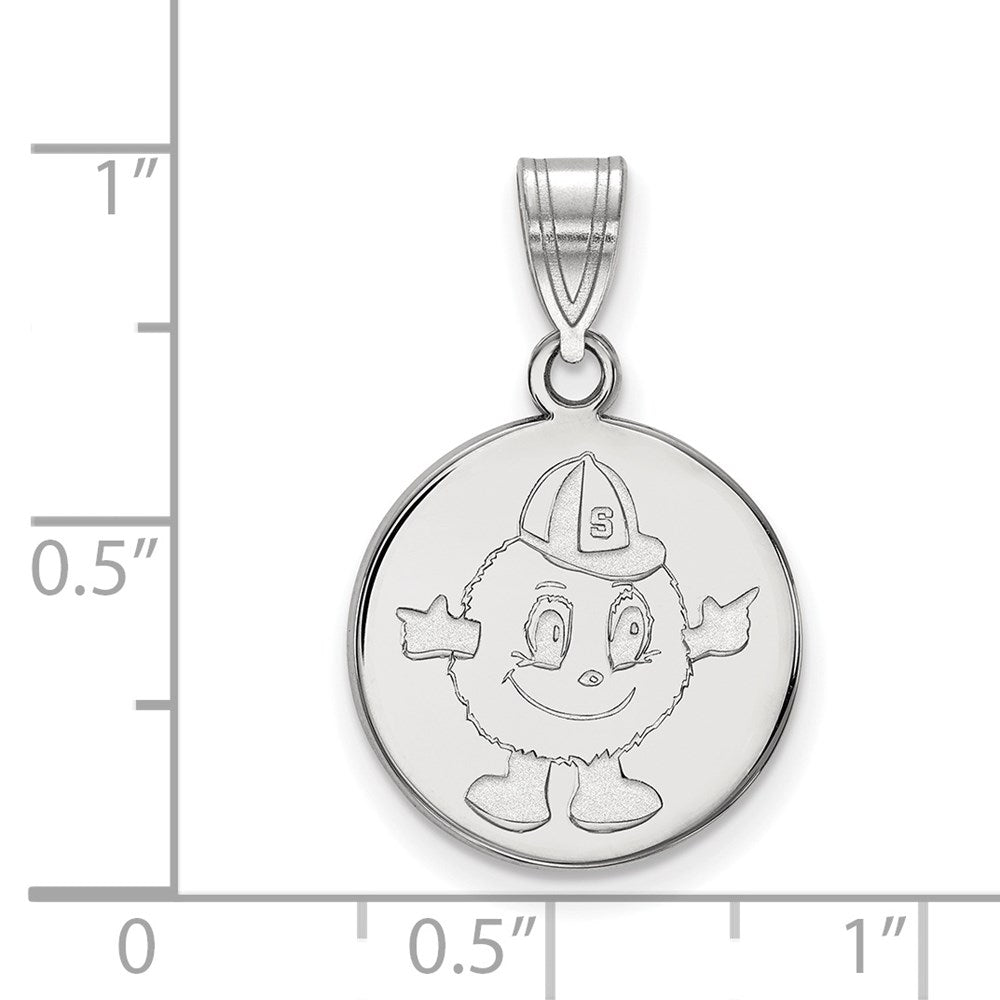 14kw  Syracuse University Medium Disc Pendant