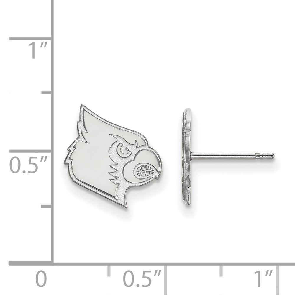14kw  University of Louisville Small Post Earrings