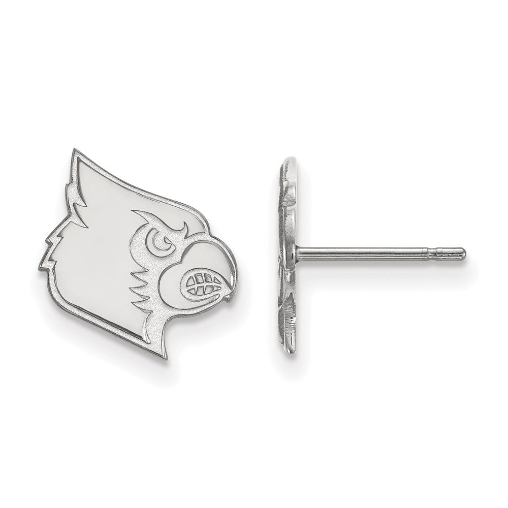 14kw  University of Louisville Small Post Earrings