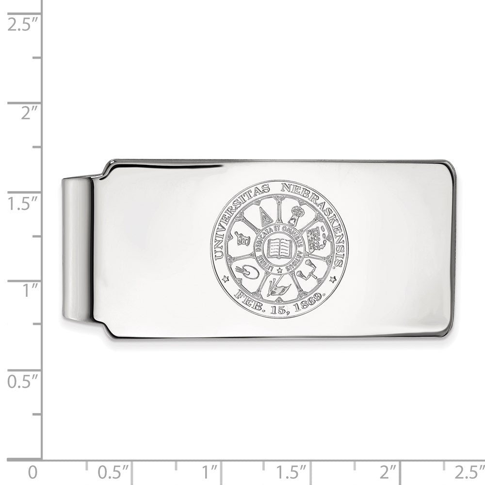 14kw  University of Nebraska Money Clip Crest