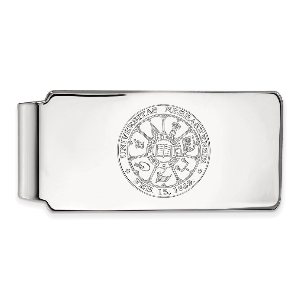 14kw  University of Nebraska Money Clip Crest