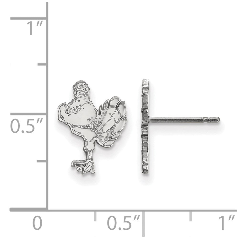 14kw  Virginia Tech Small Post Earrings