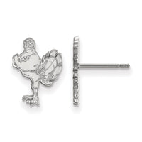 14kw  Virginia Tech Small Post Earrings